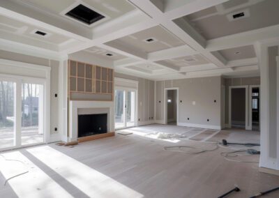 Travaux dans maison neuve